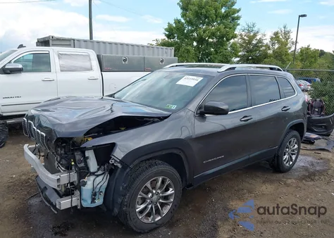 2019 Jeep Cherokee Latitude Plus 4X4 z USA, uszkodzony, nr VIN 1C4PJMLB4KD300152
